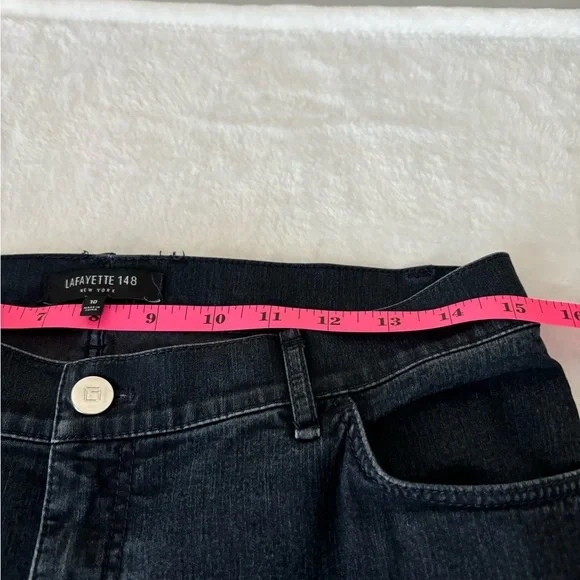 LAFAYETTE 148 Black Classic Jeans - Size 10 - Picture 9 of 13